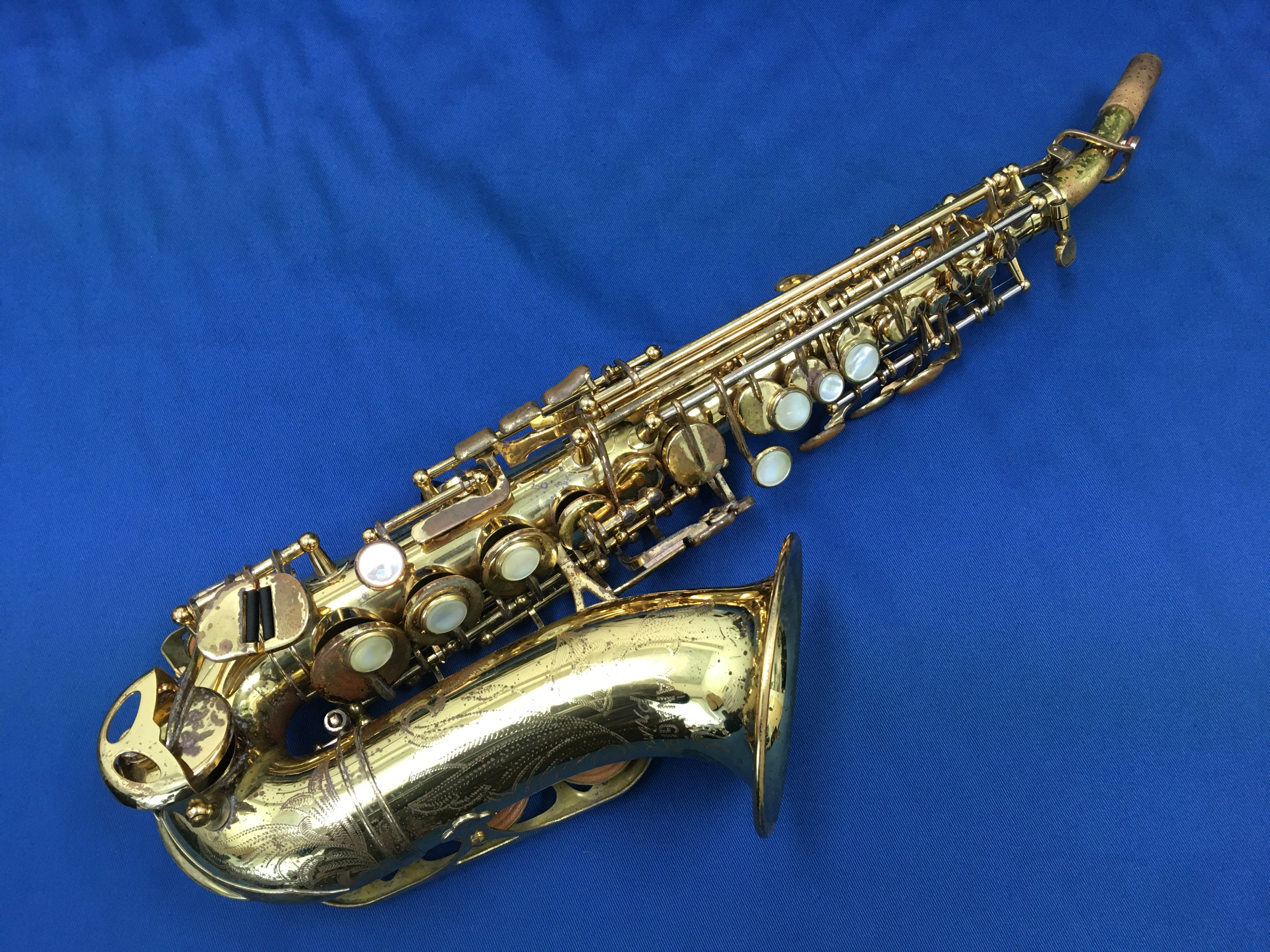 中古 カーブドソプラノサックス YANAGISAWA SC-800
