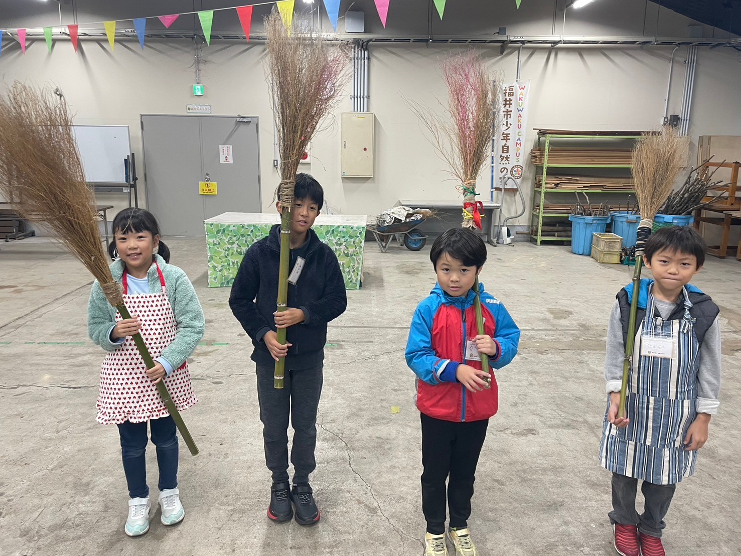 コキアのほうきづくり🧹とお団子づくり🍡