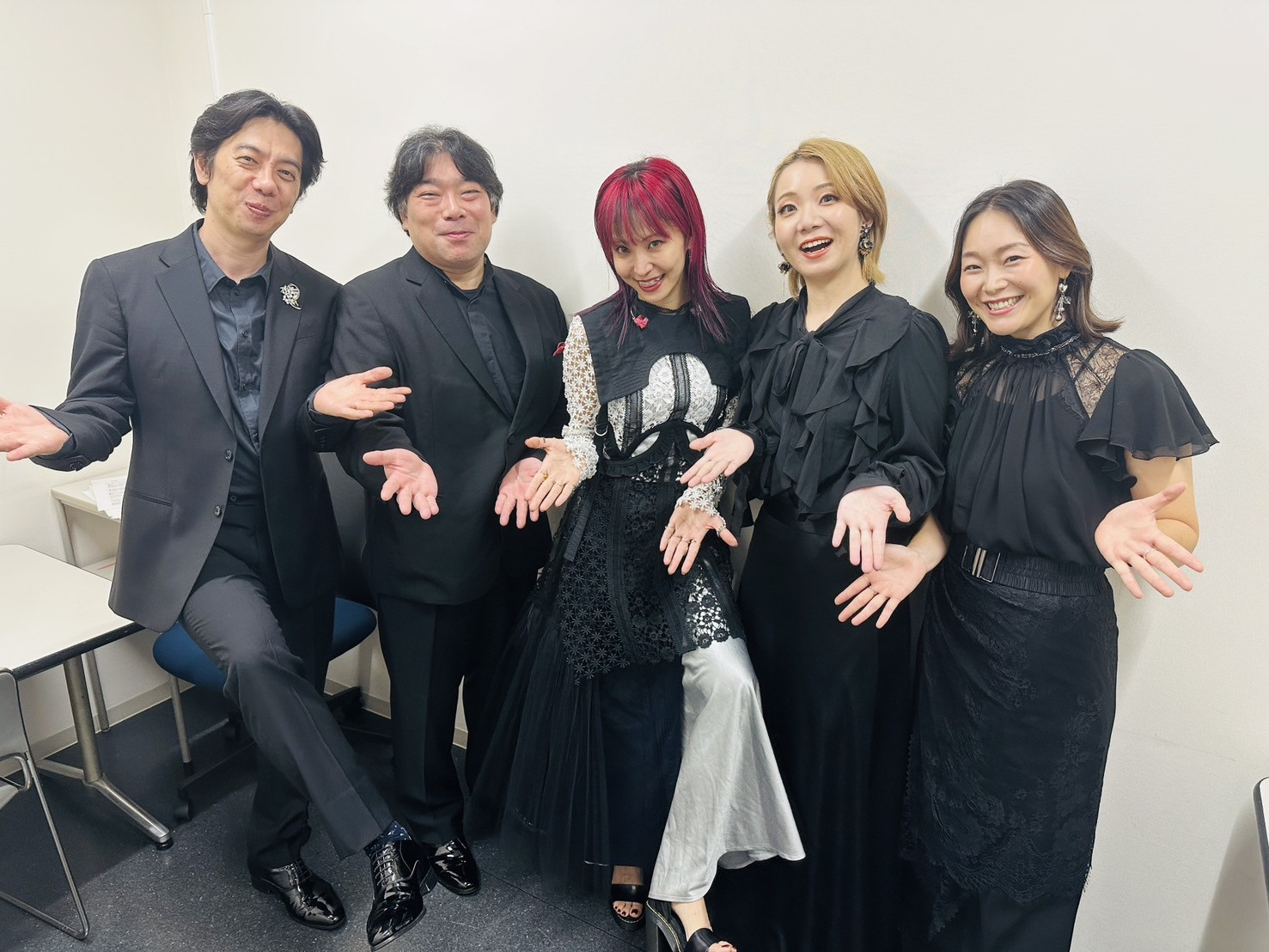 LiSAさんと共に弊社サマディコーラス歌わせていただきました！