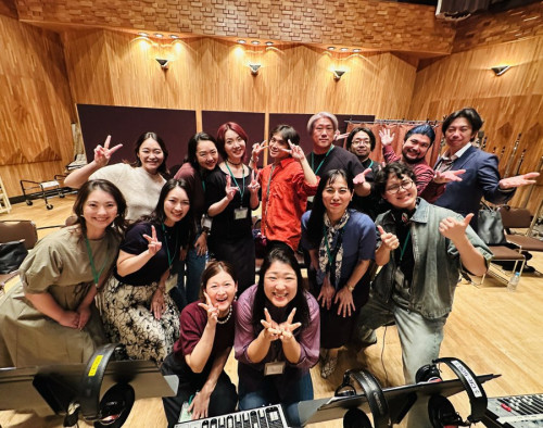本日は大人数でのレコーディングー!!✨