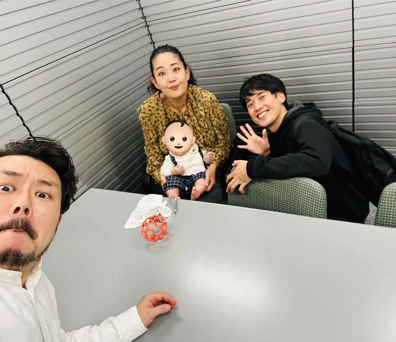 赤ちゃん同伴レコーディング！！