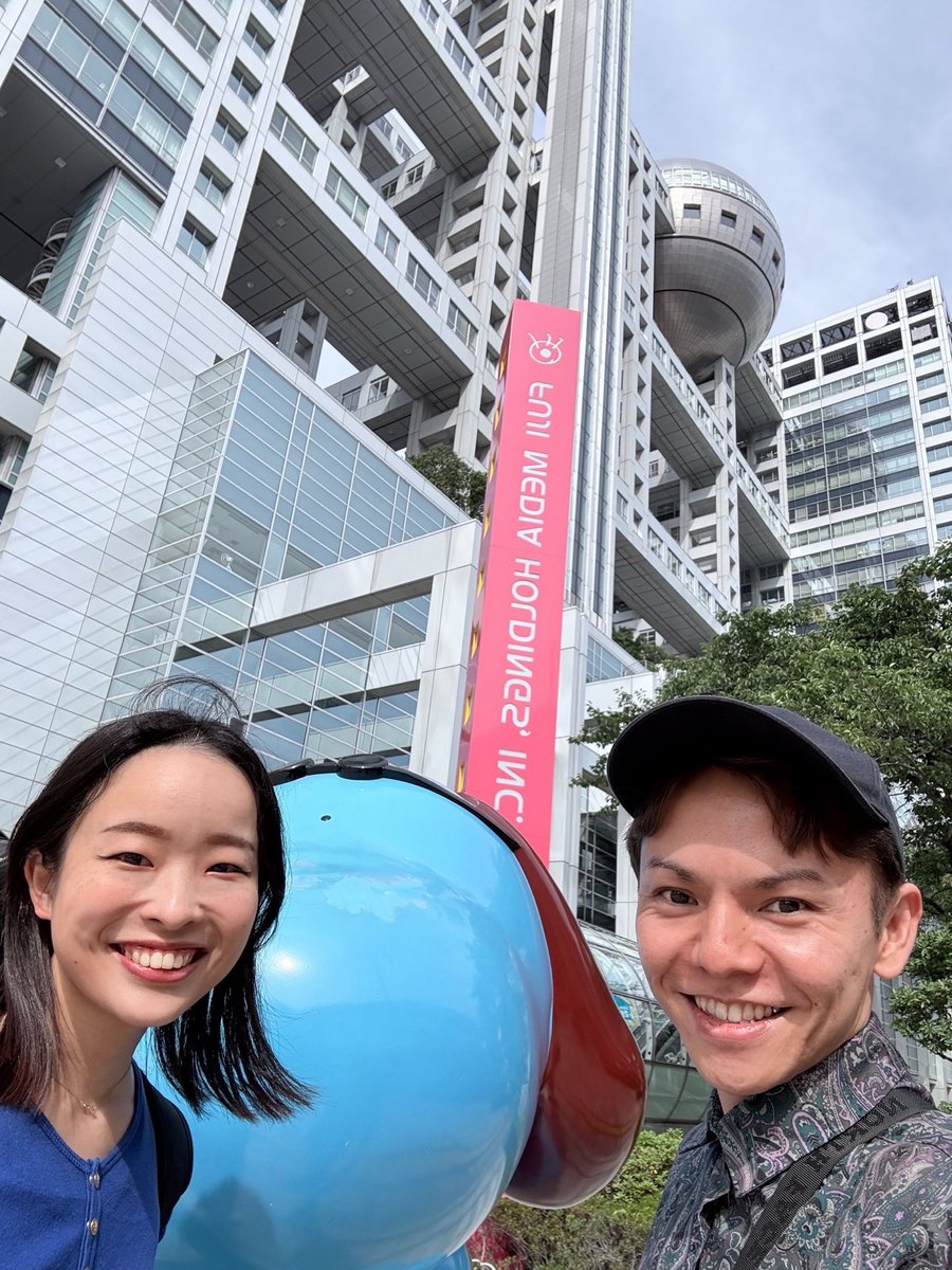 フジテレビ本社スタジオにとあるお仕事でした！！