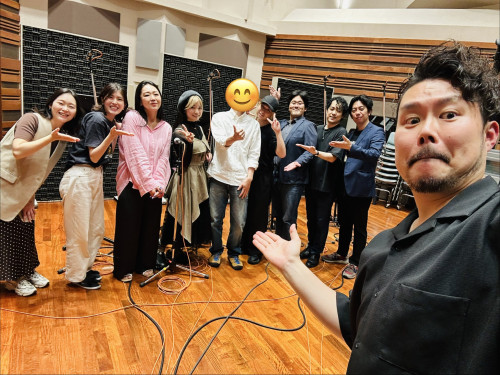 とある劇伴レコーディング！！ 沢山歌わせていただきましたー！！✨