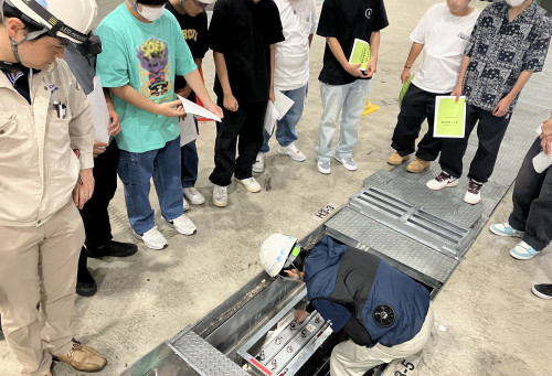 学生向けの講義・現場見学会を行いました