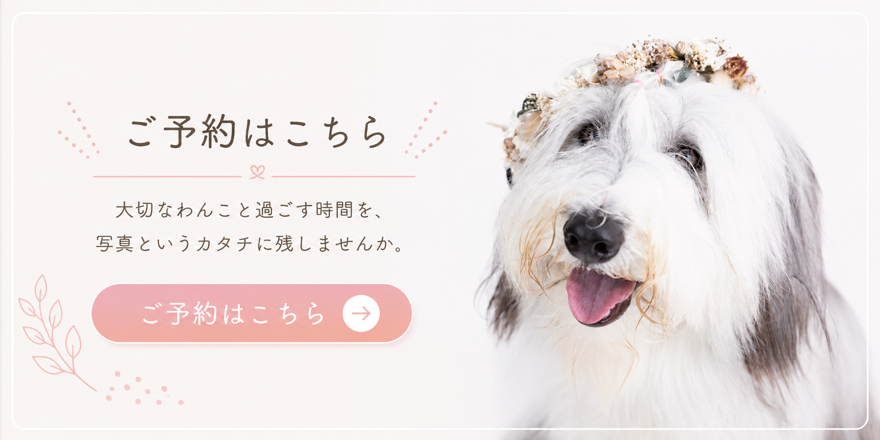 予約へのリンク