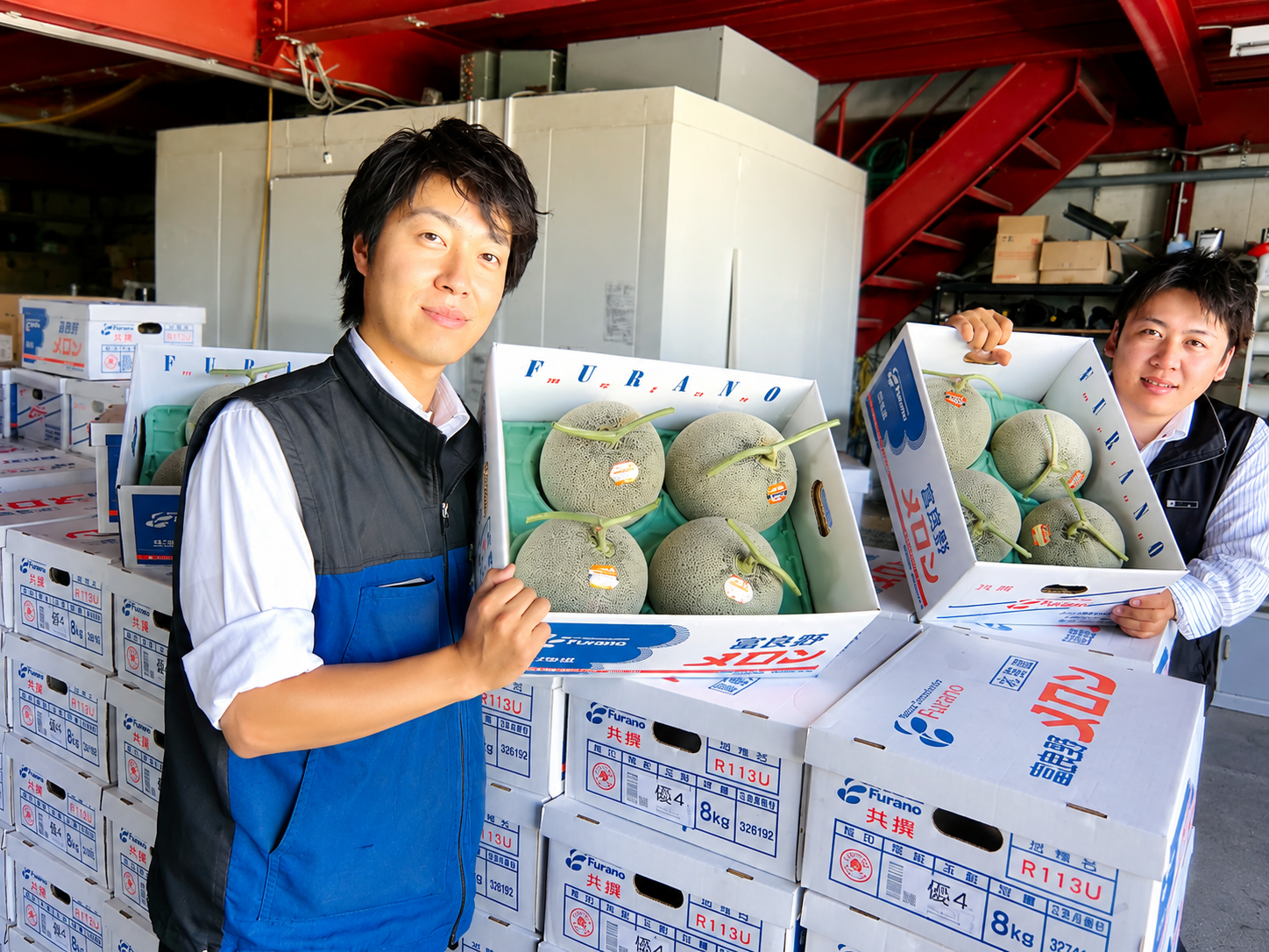北海道産メロンを取り扱うホールセール事業