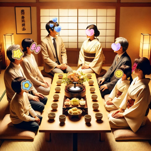 ##「ご両家の顔合わせの打ち合わせ」🩷
