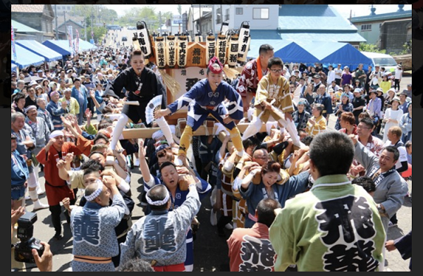 増毛春の味まつり～地酒に甘エビ、タコ、ホタテ！～