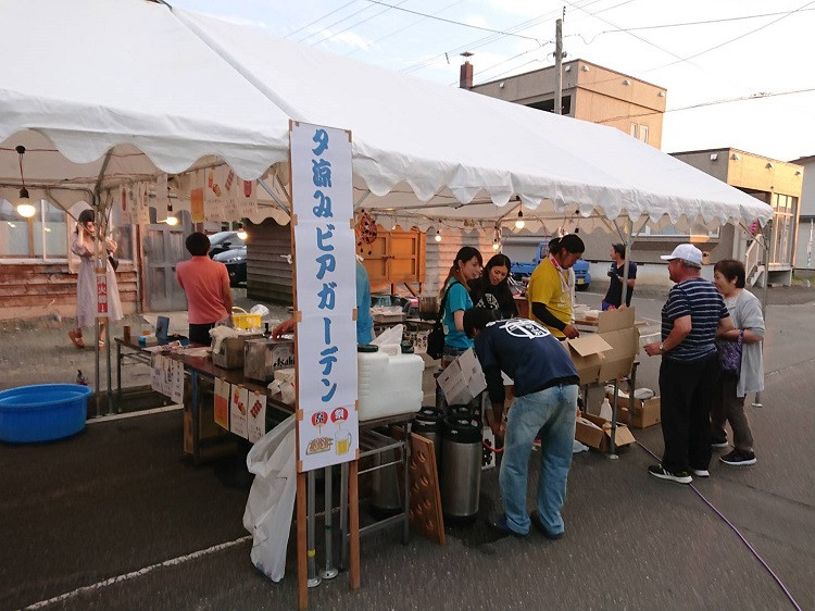 【初山別村】夕涼みビアガーデン