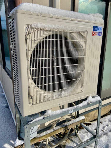 エアコン室外機の凍結にご注意！