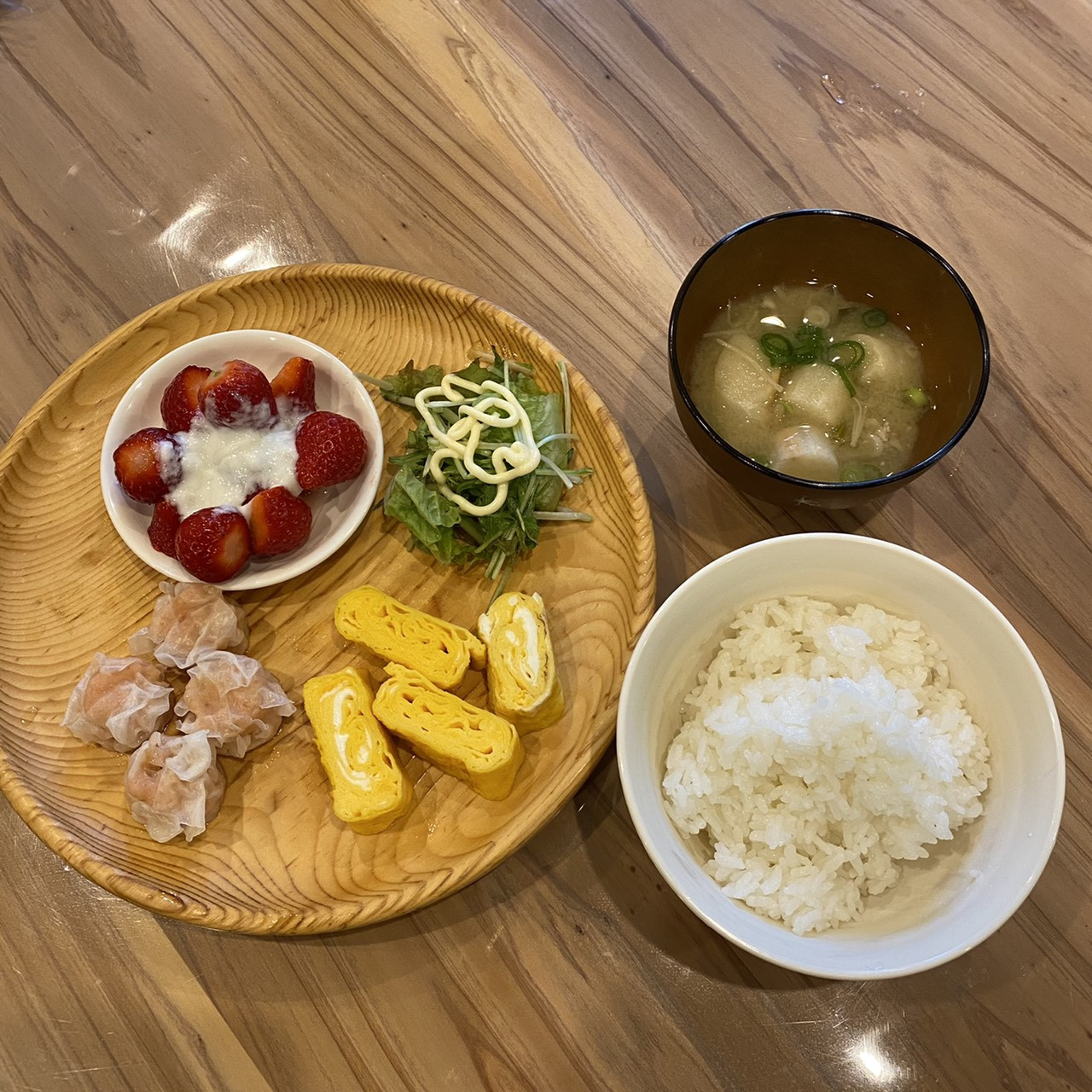 朝食と夕食♪