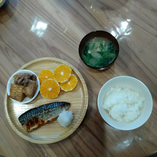 朝食と夕食♪