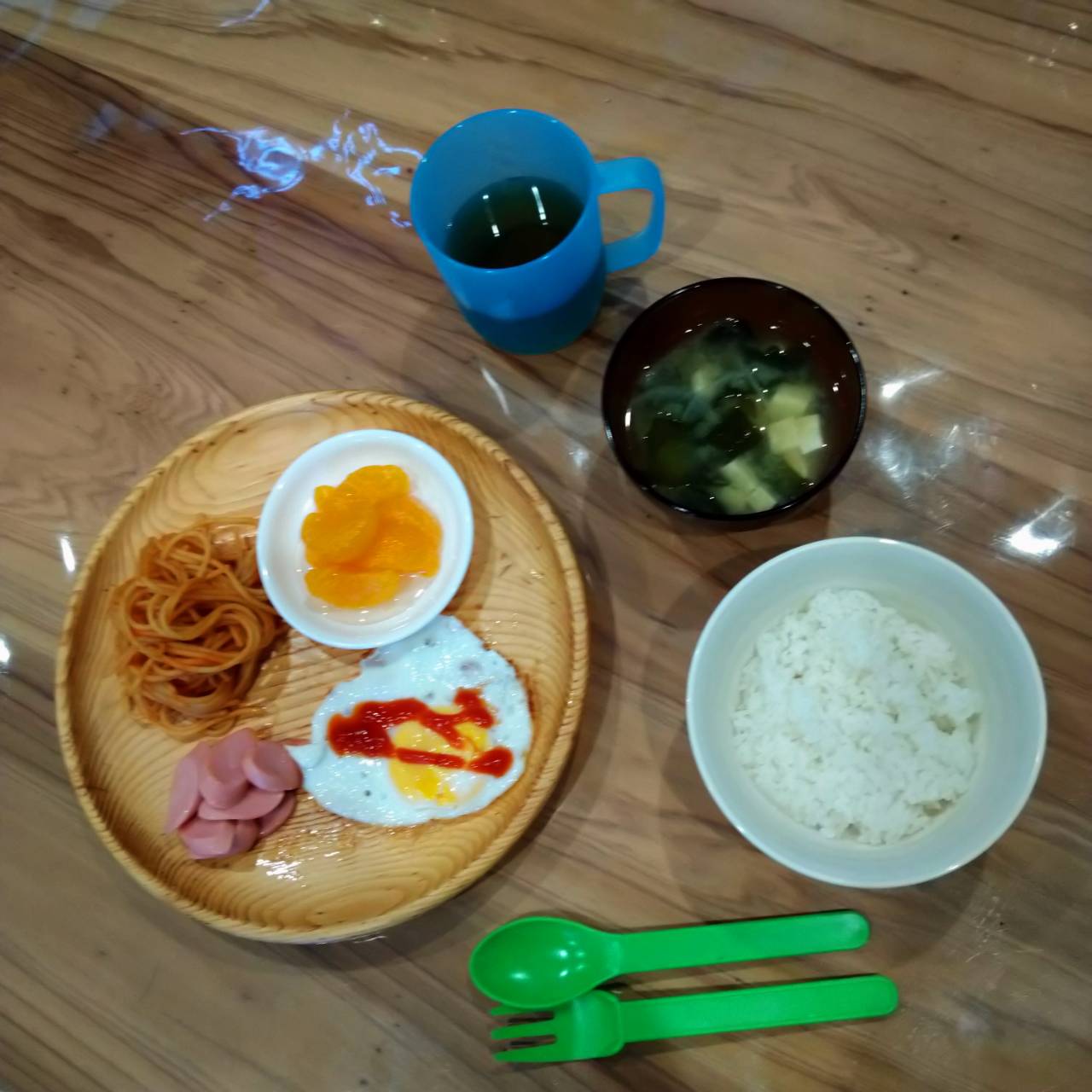 朝食と夕食♪