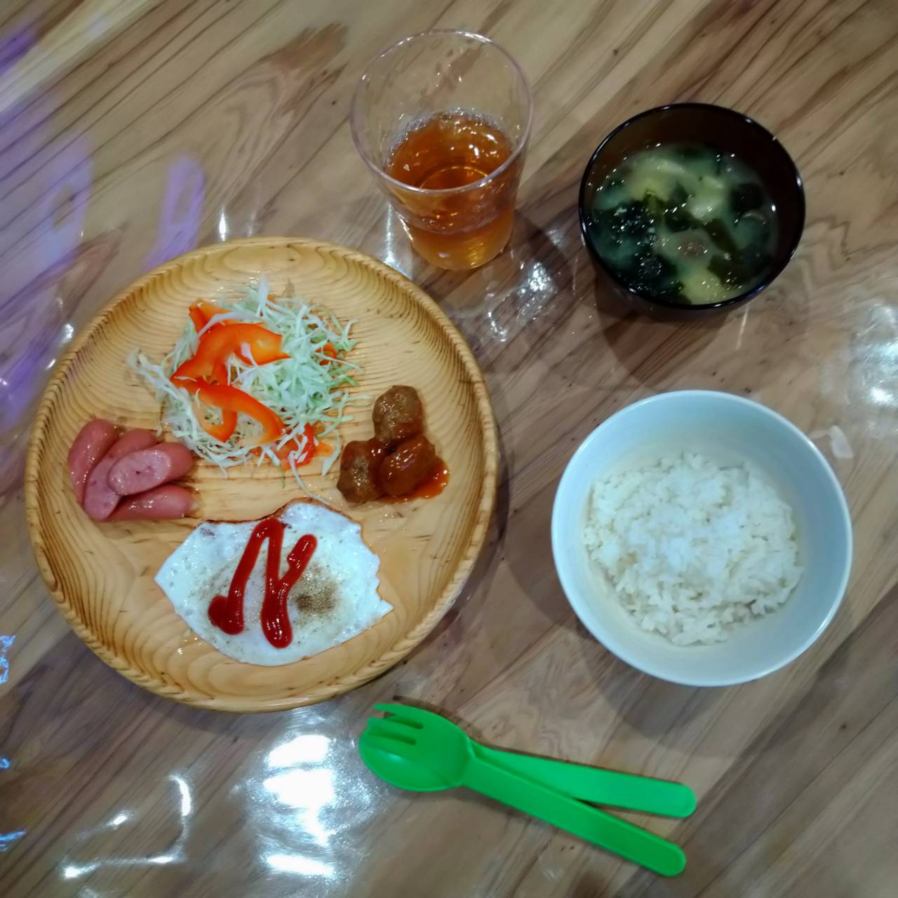 朝食と夕食♪