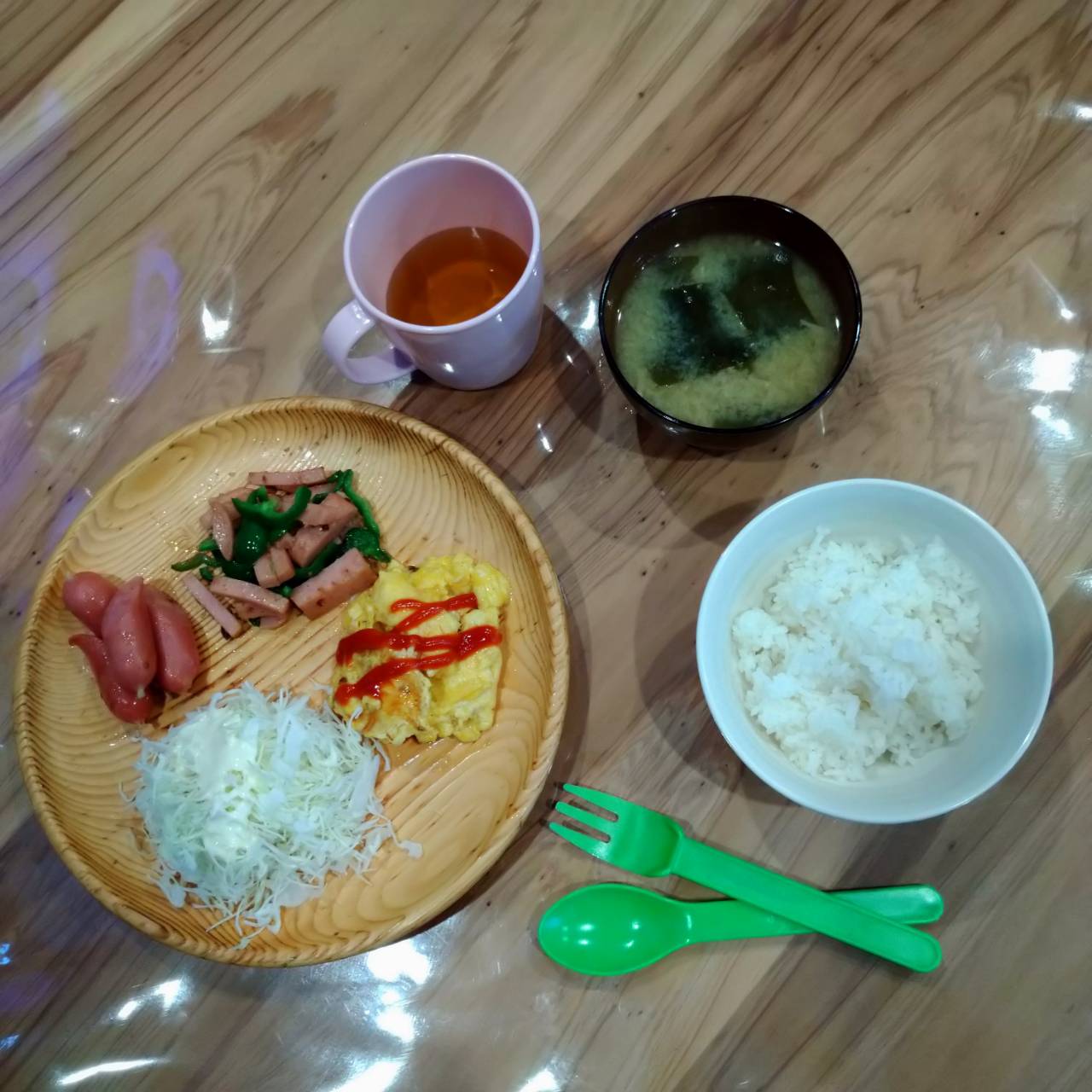 朝食と夕食♪