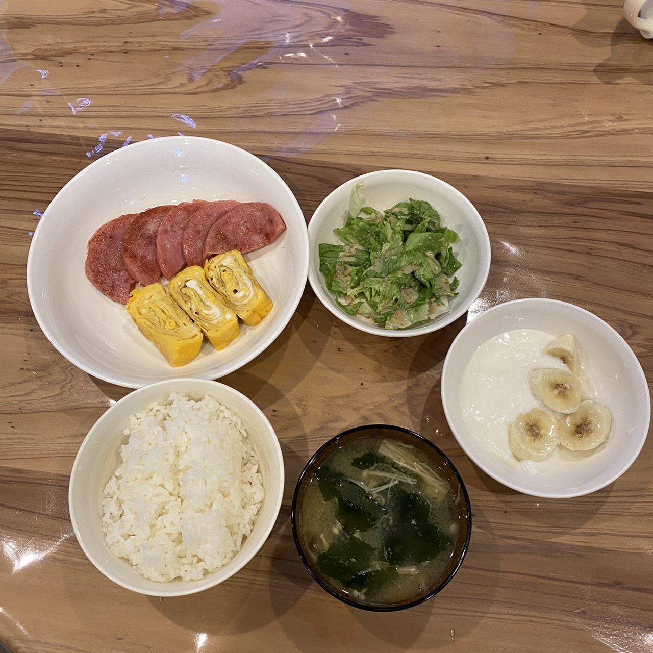 朝食と夕食♪