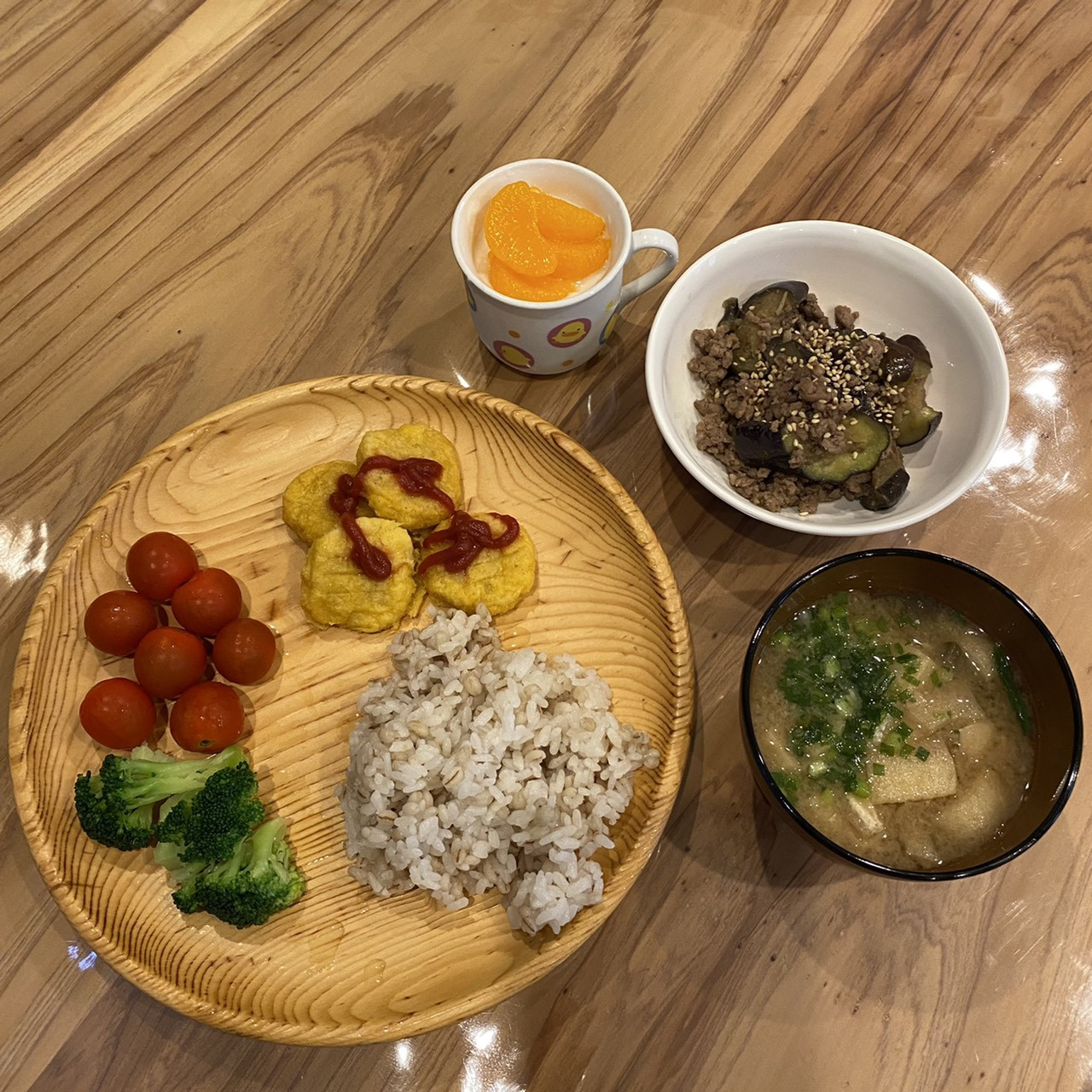 朝食と夕食♪