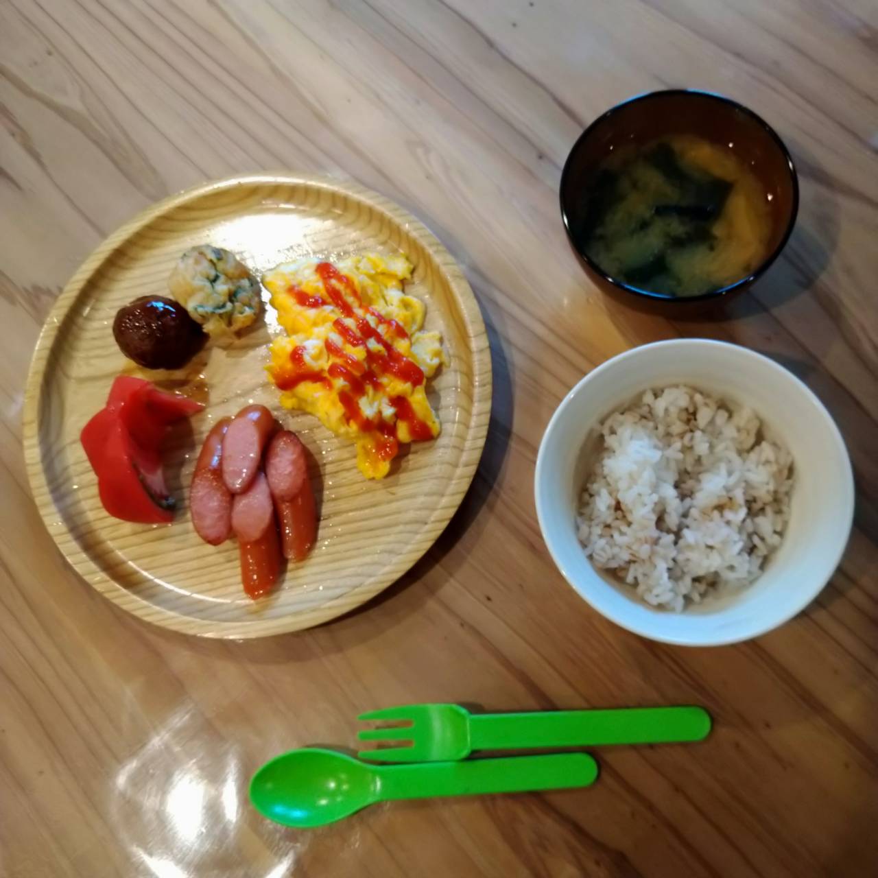 朝食と夕食♪