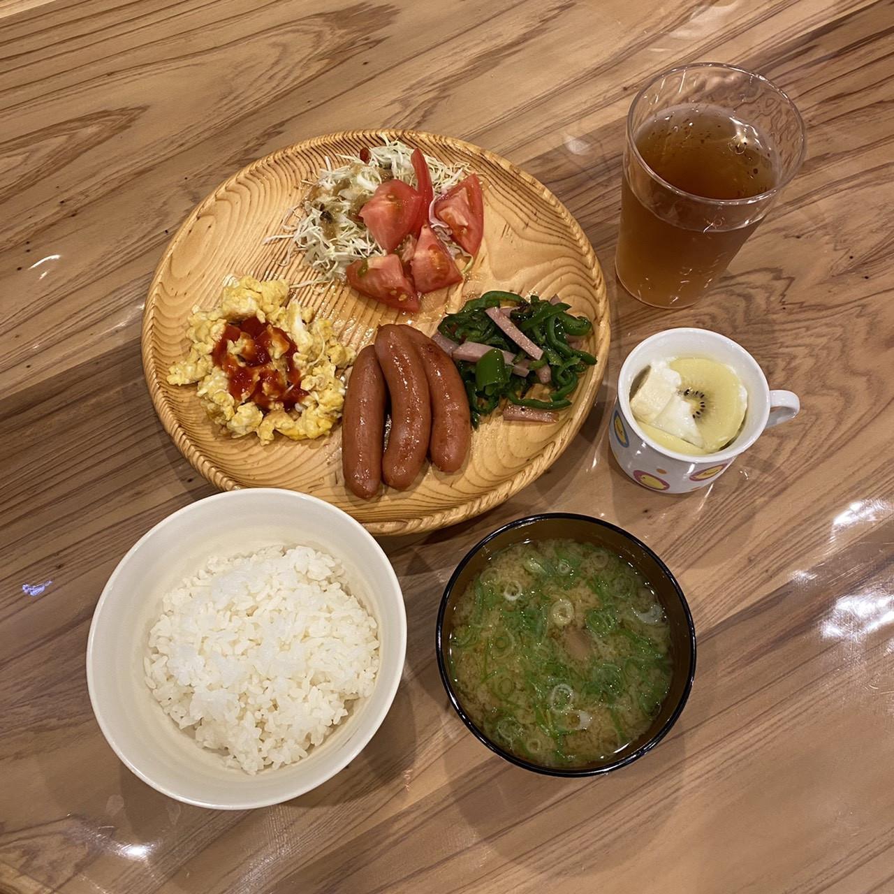 朝食と夕食♪