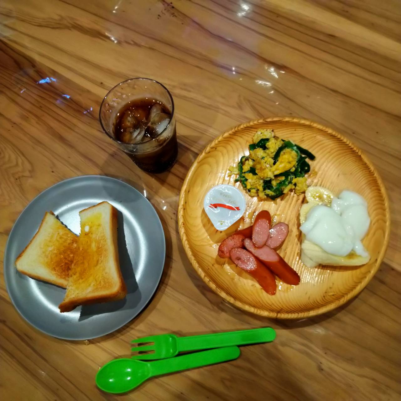 朝食と夕食♪