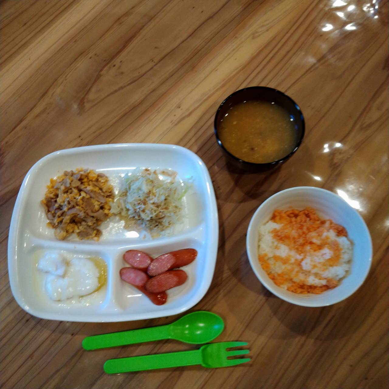 朝食と夕食♪