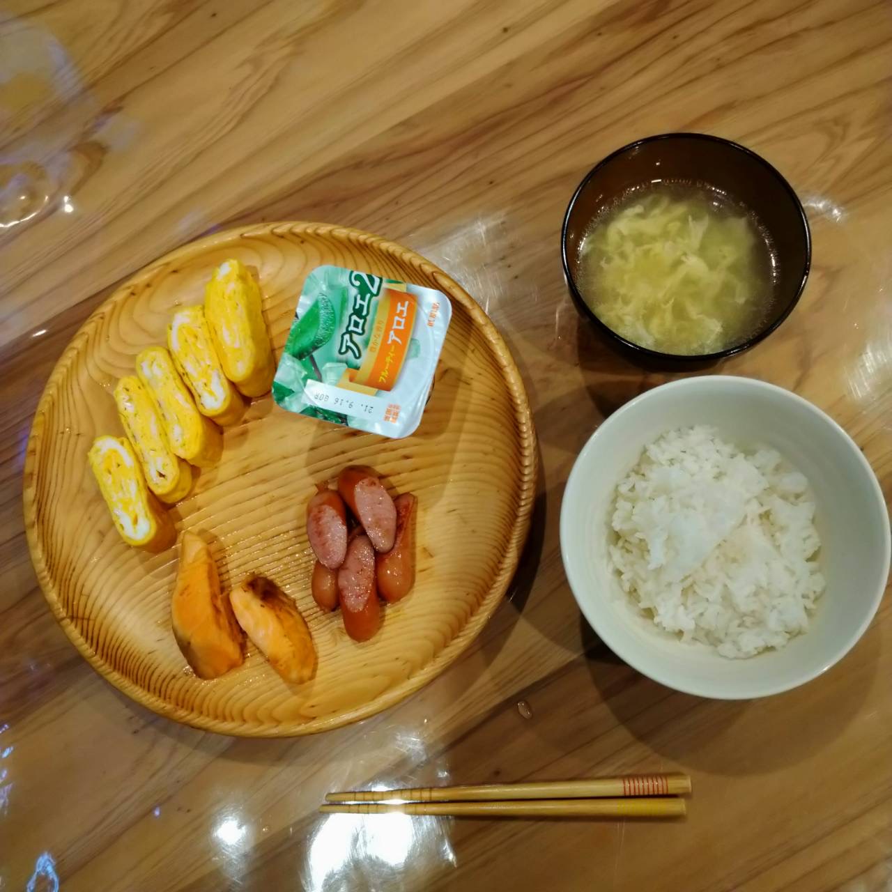 朝食と夕食♪