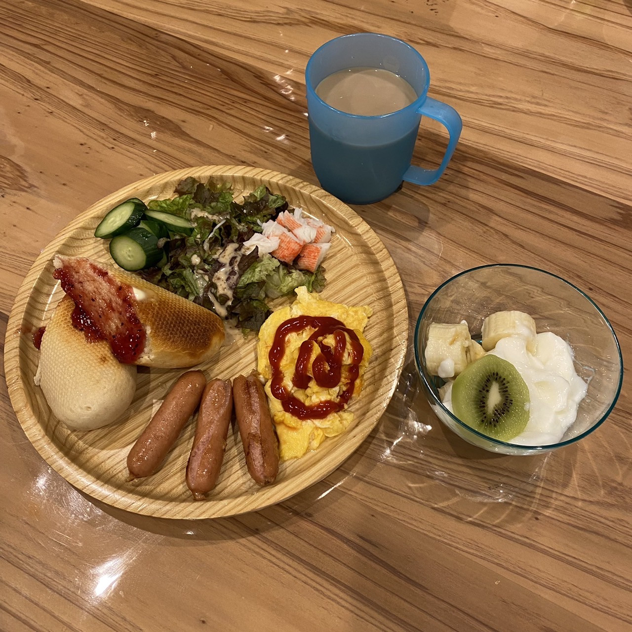 朝食と夕食♪