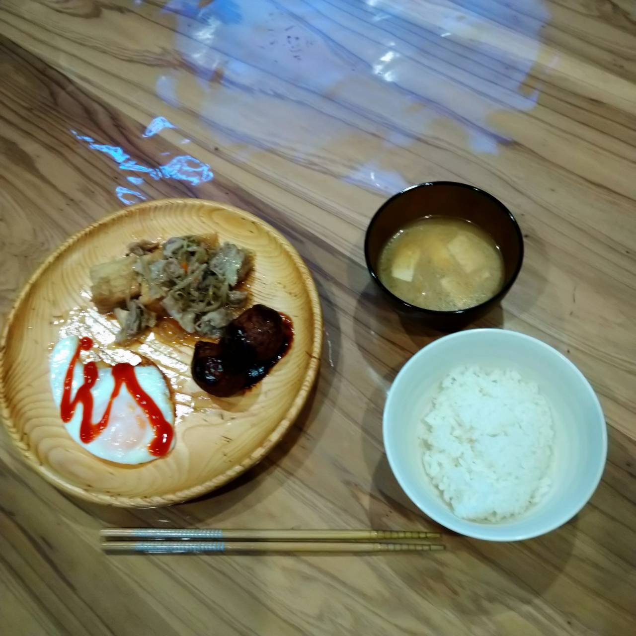 朝食と夕食♪