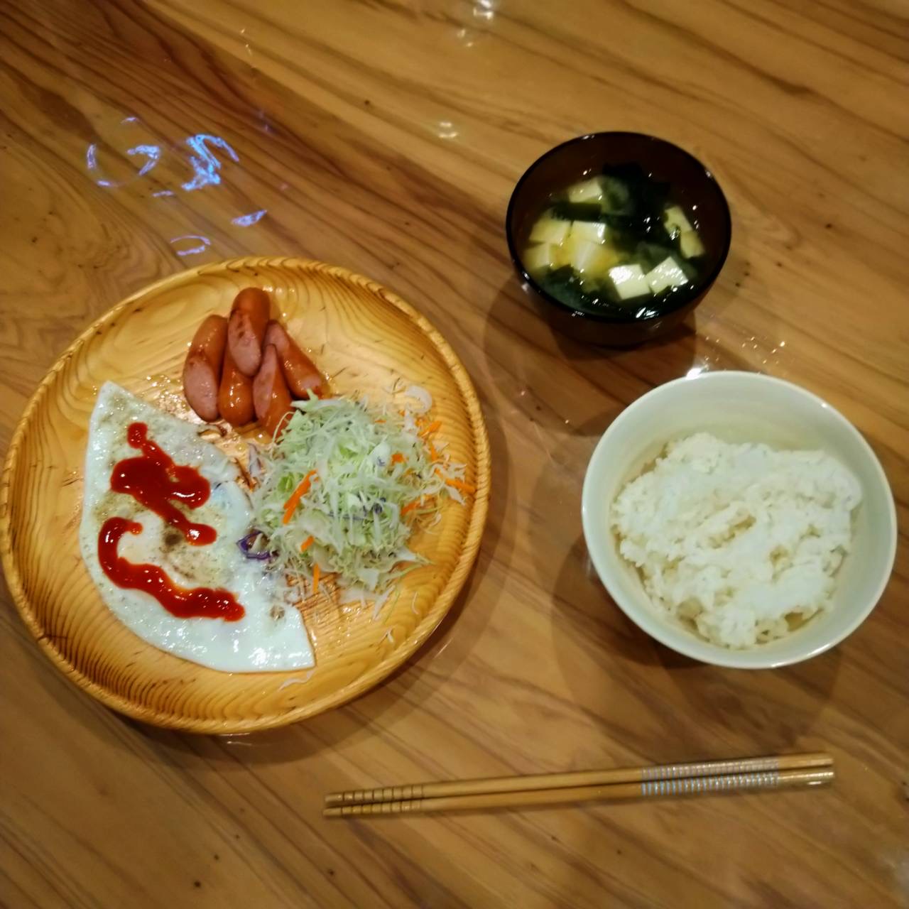 朝食と夕食♪