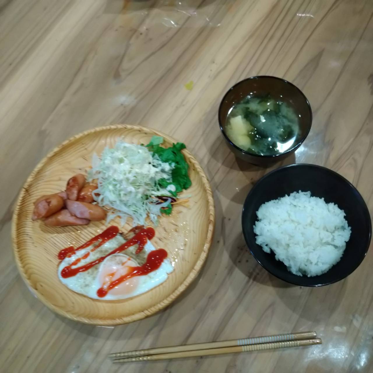 朝食と夕食♪