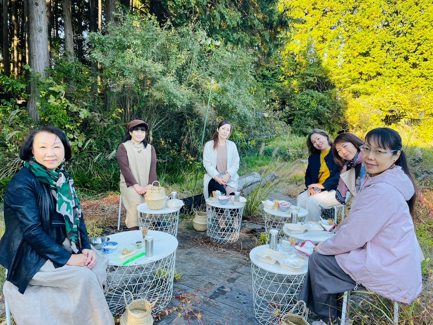 地球がお茶室！