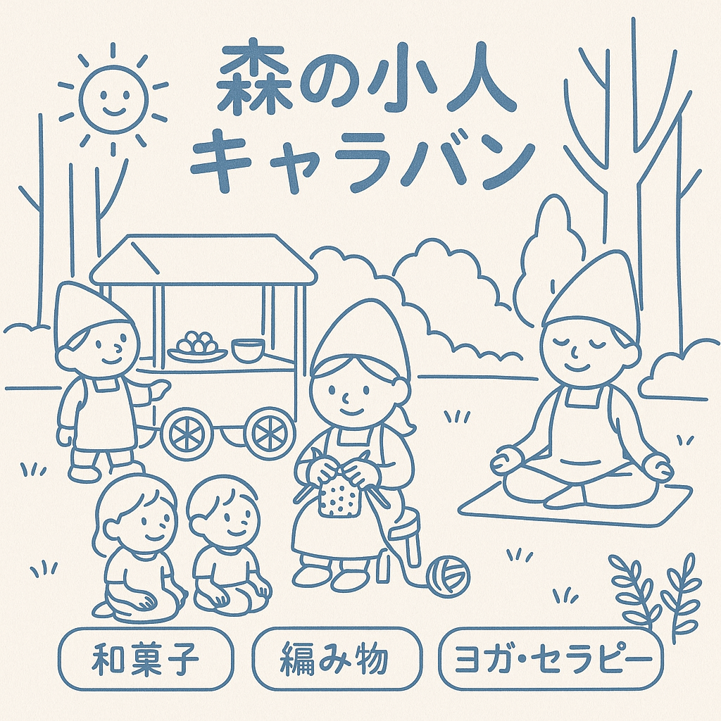 click🆕🌳森の小人キャラバン - Esthetic Salon AOEPU