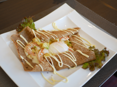 1日5食限定！フランス産そば粉のガレット