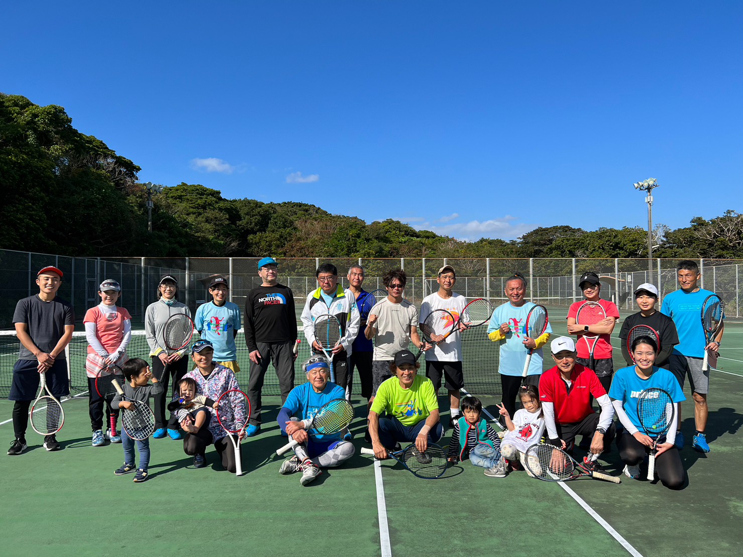 第２回冲縄テニスキャンプ無事終了