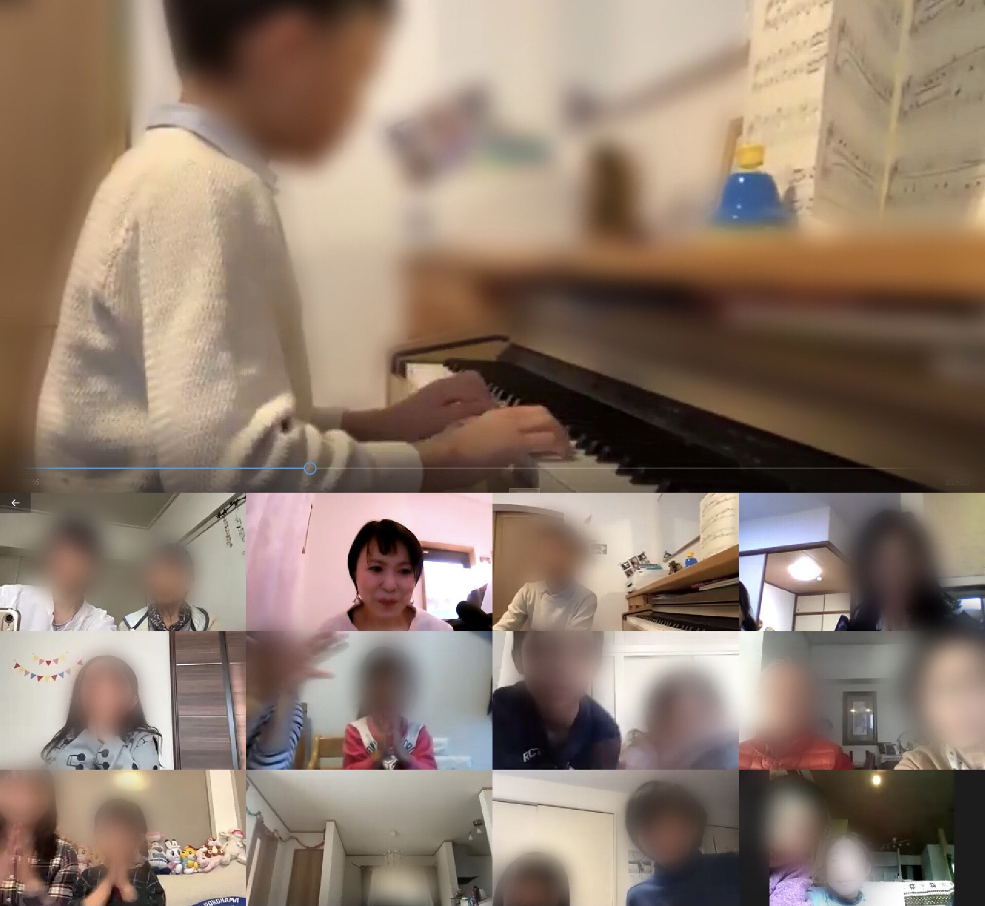 オンラインならではの良さ👧👦👶👩👴♬♬