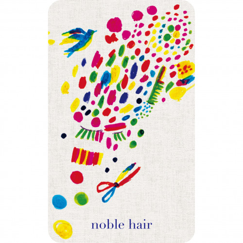 noble hair ショップカード