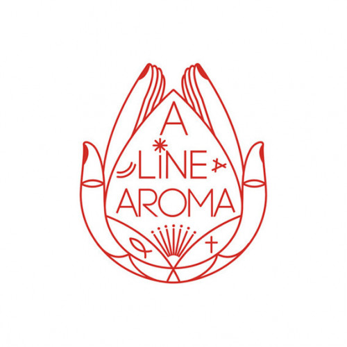 A LINE AROMA ロゴ