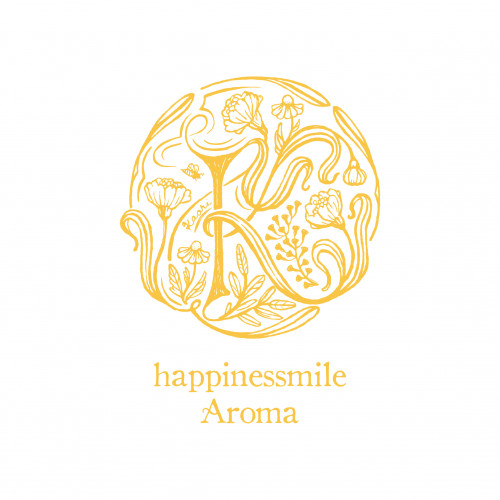 happinessmile ロゴ・シール