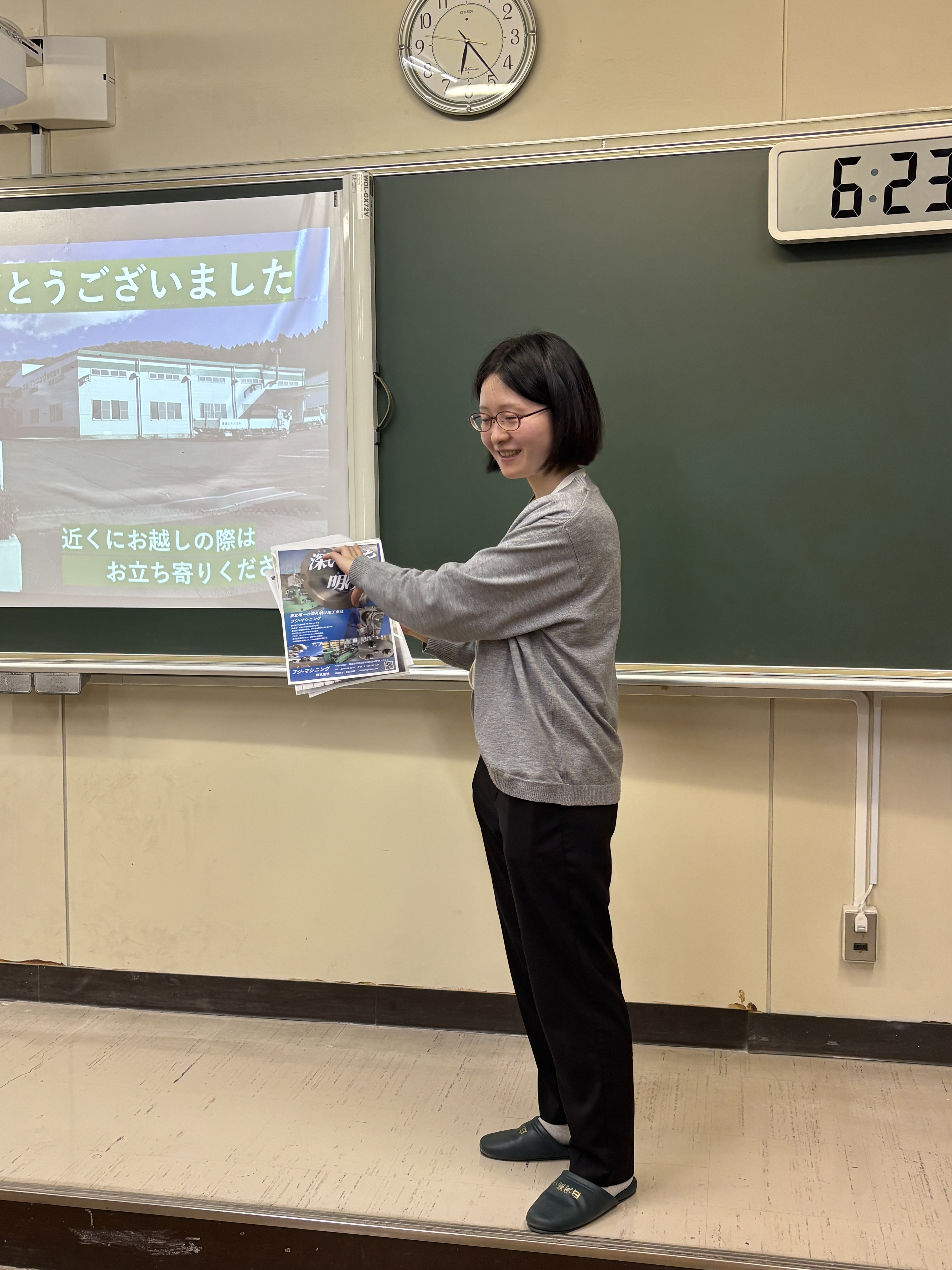 白河第二高校様にて企業ガイダンスに参加いたしました