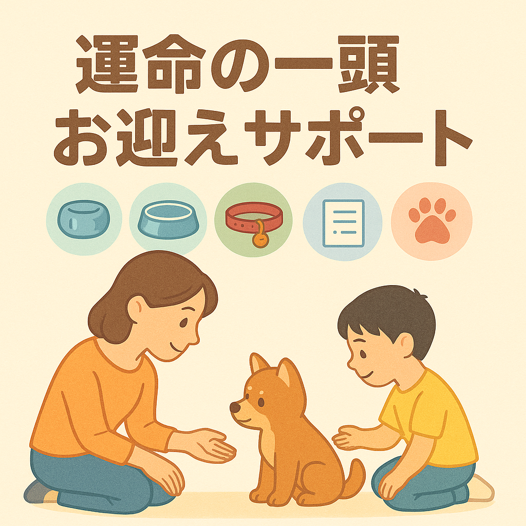 《運命の1頭お迎えサポート》サービスはじめます