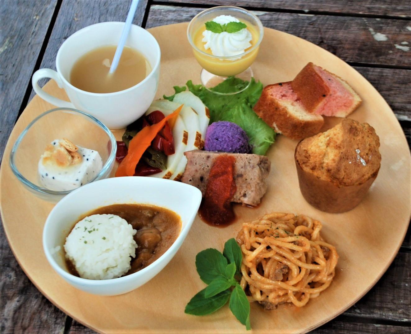 季節のお子様プレート お飲み物付き - 楽園の果実