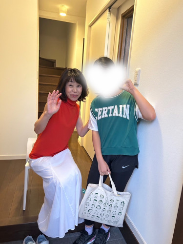 さっそくの　ご報告