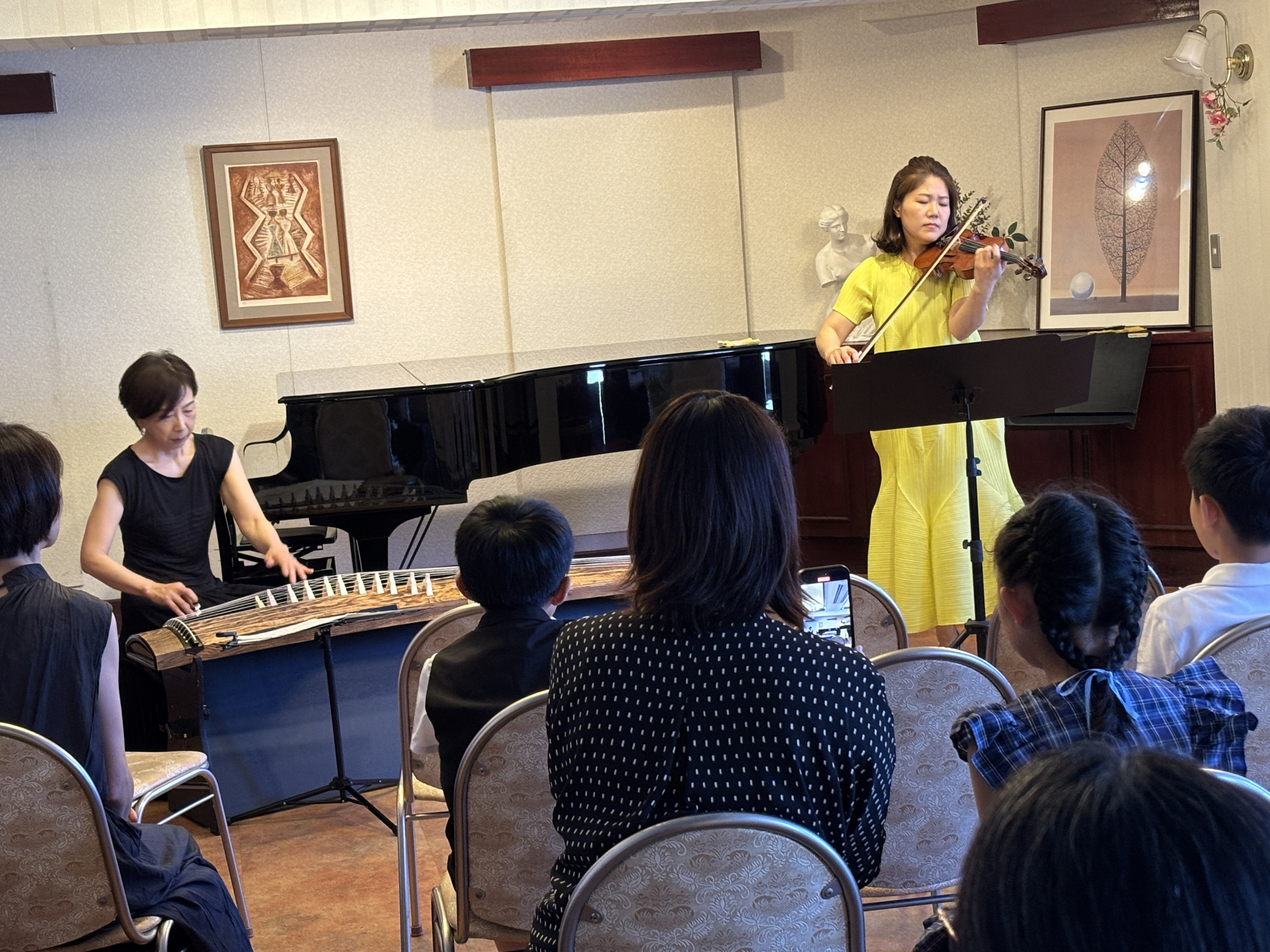 ヴァイオリン発表会　講師演奏