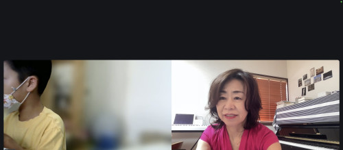 暑いから？