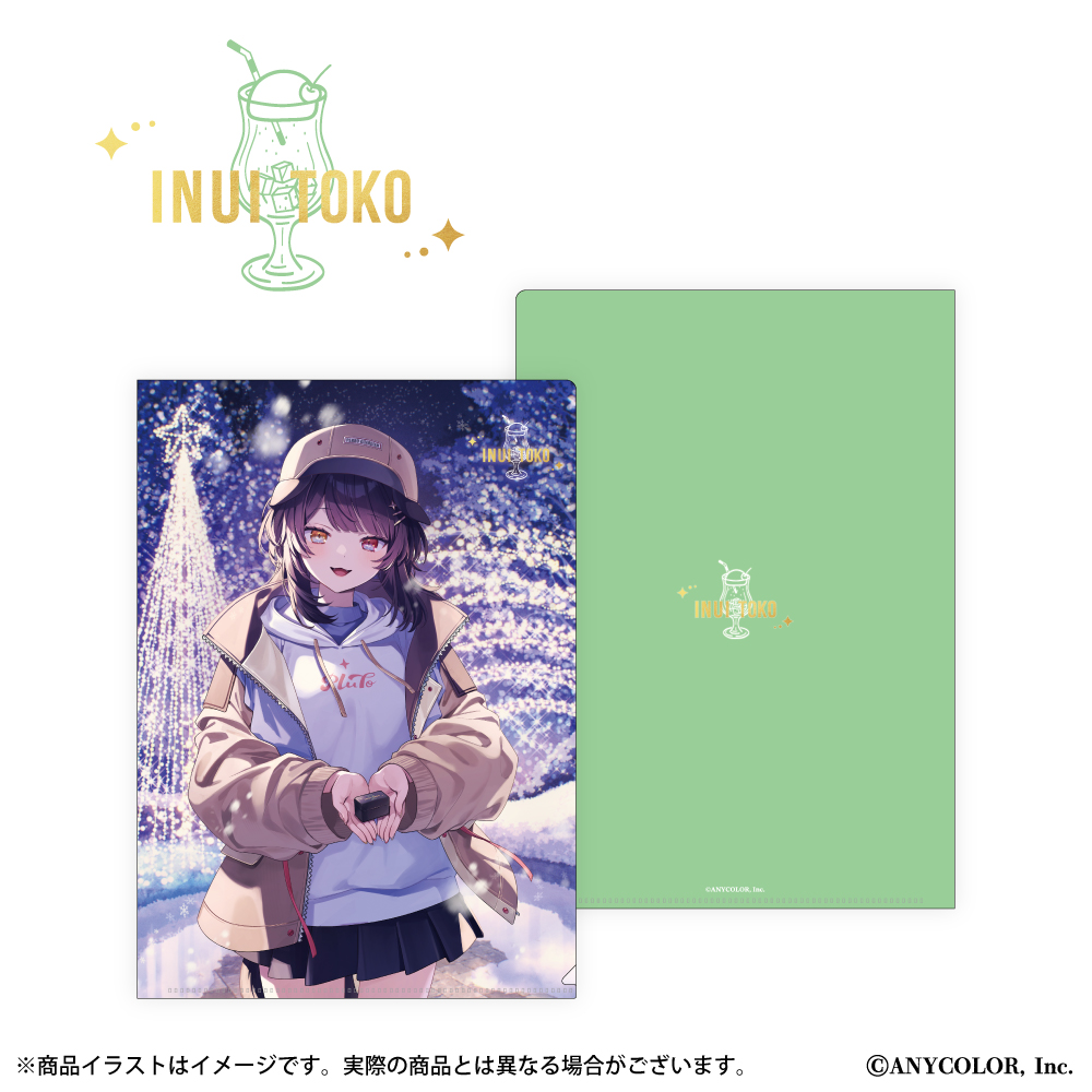 『戌亥とこ』 A4クリアファイル