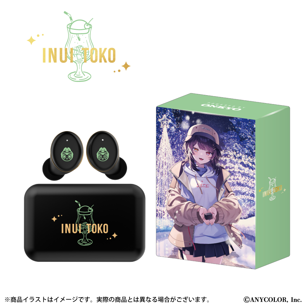 『戌亥とこ』 ワイヤレスイヤホン