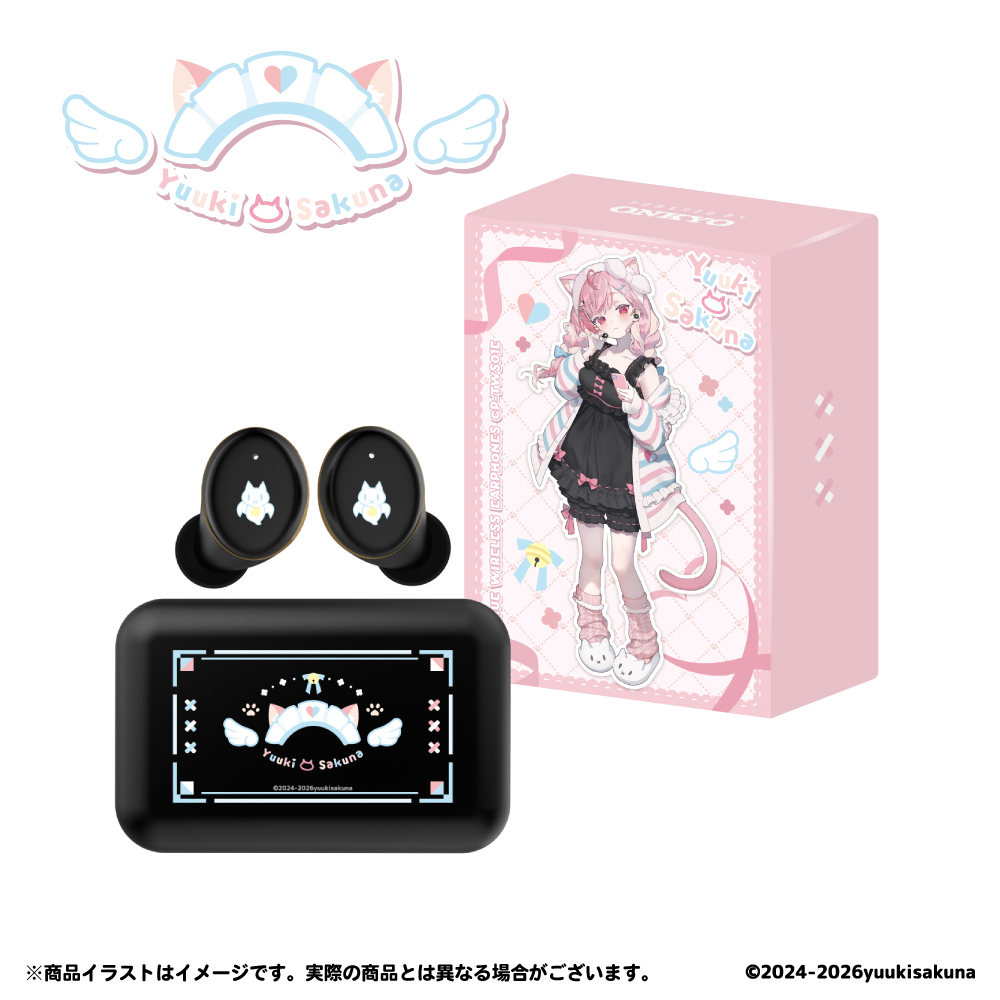 『結城さくな』 ワイヤレスイヤホン