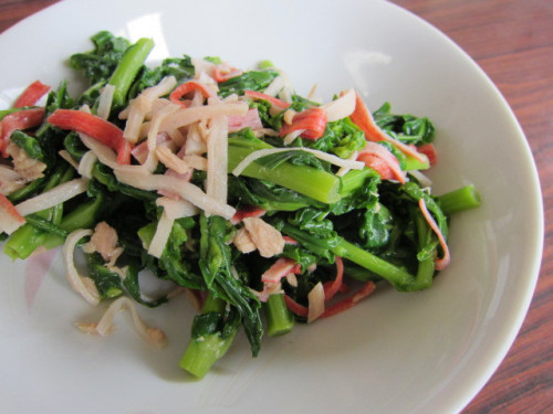 平良カブの福立のお浸し