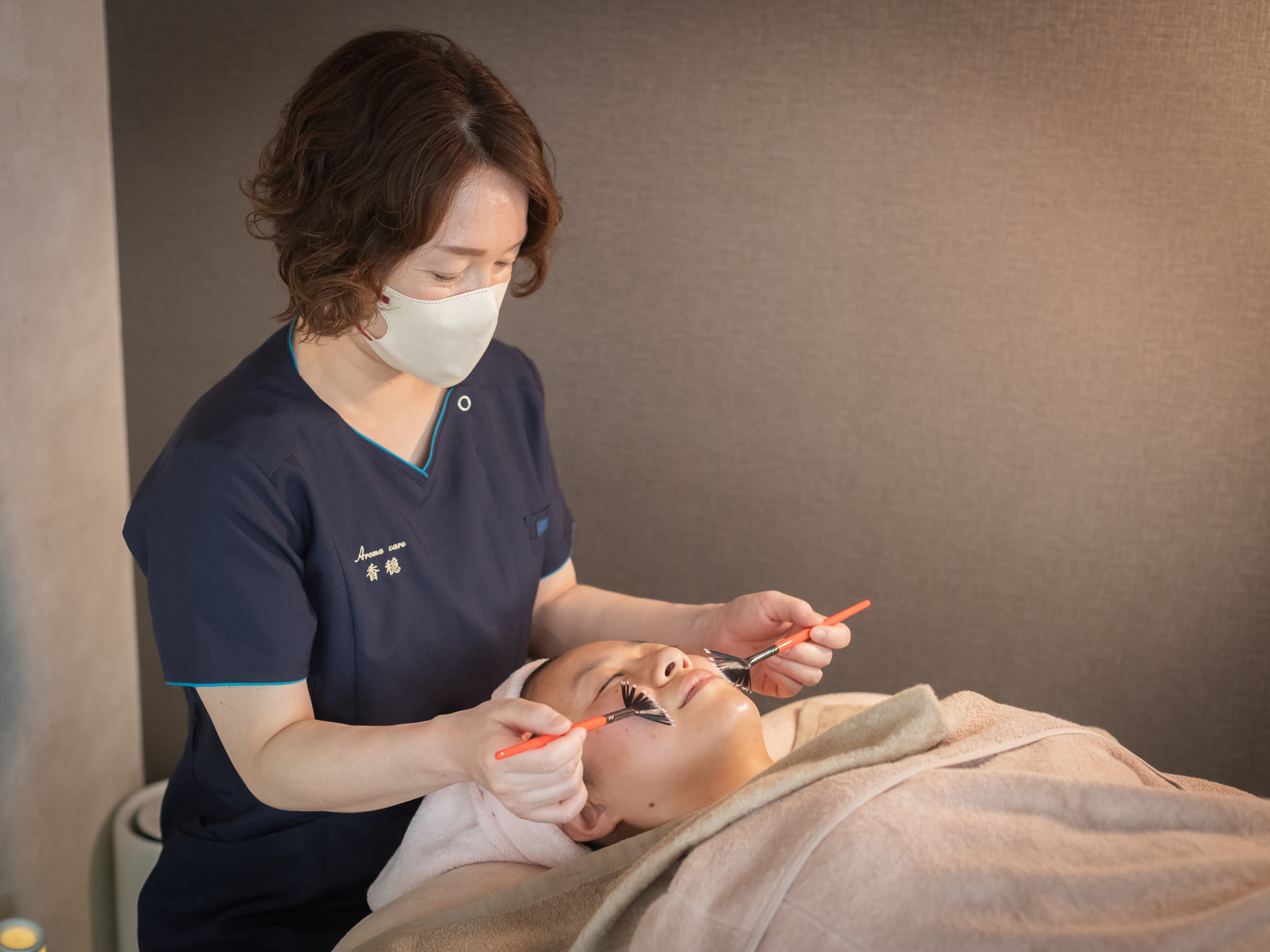 ララケア施術の様子