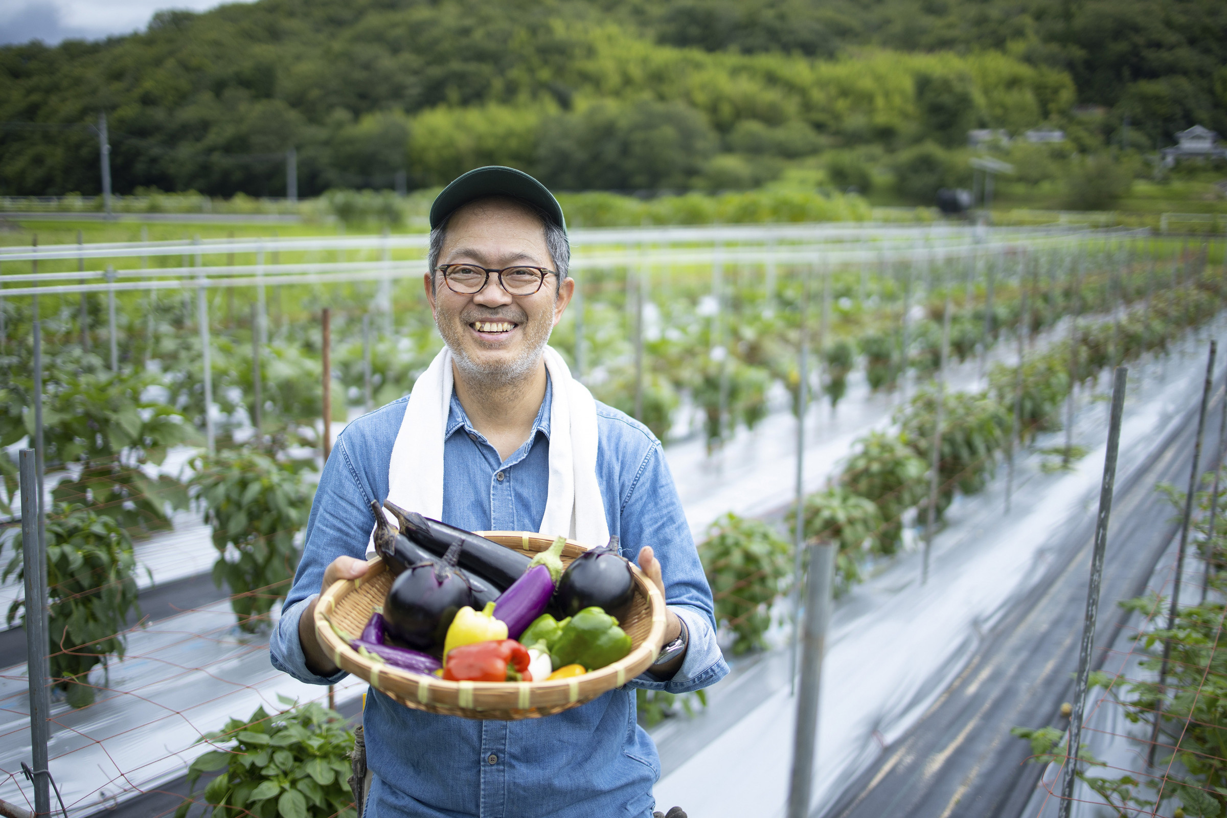 無農薬・無化学肥料の安全な野菜。  “晴れの国”岡山からお届けします。